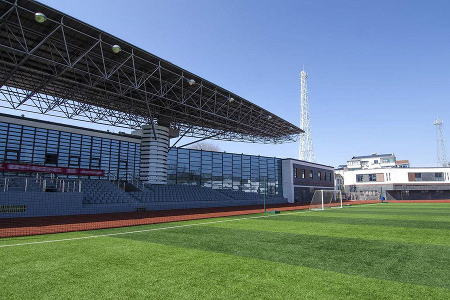 温岭体育场看台网架工程